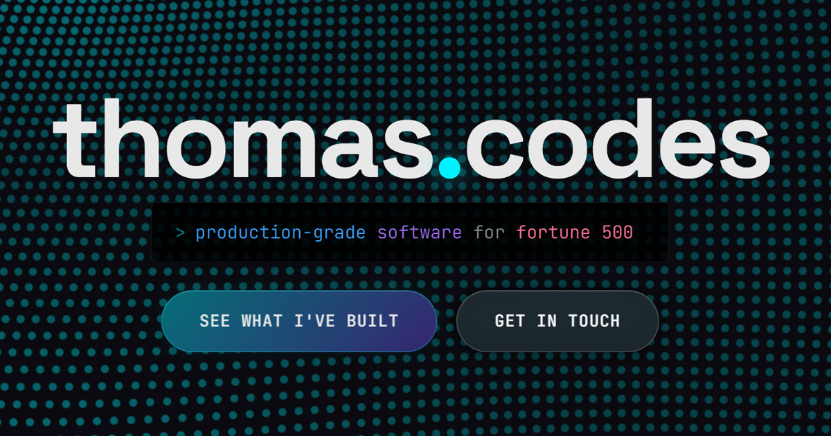 Thomas Gorence | Principal Software Engineer | Orlando, FL